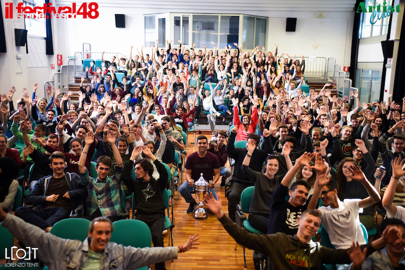  Schülerfestival on tour, Präsentation in den Schulen vor Tausenden Schülern